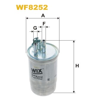 Filtre carburant WF8252