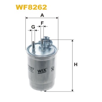 Filtre carburant WF8262