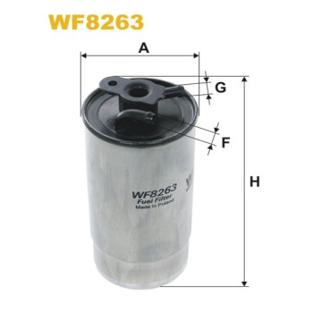 Filtre carburant WF8263