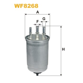 Filtre carburant WF8268