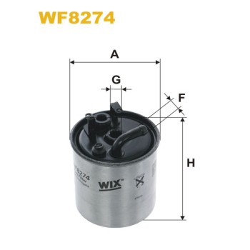 Filtre carburant WF8274