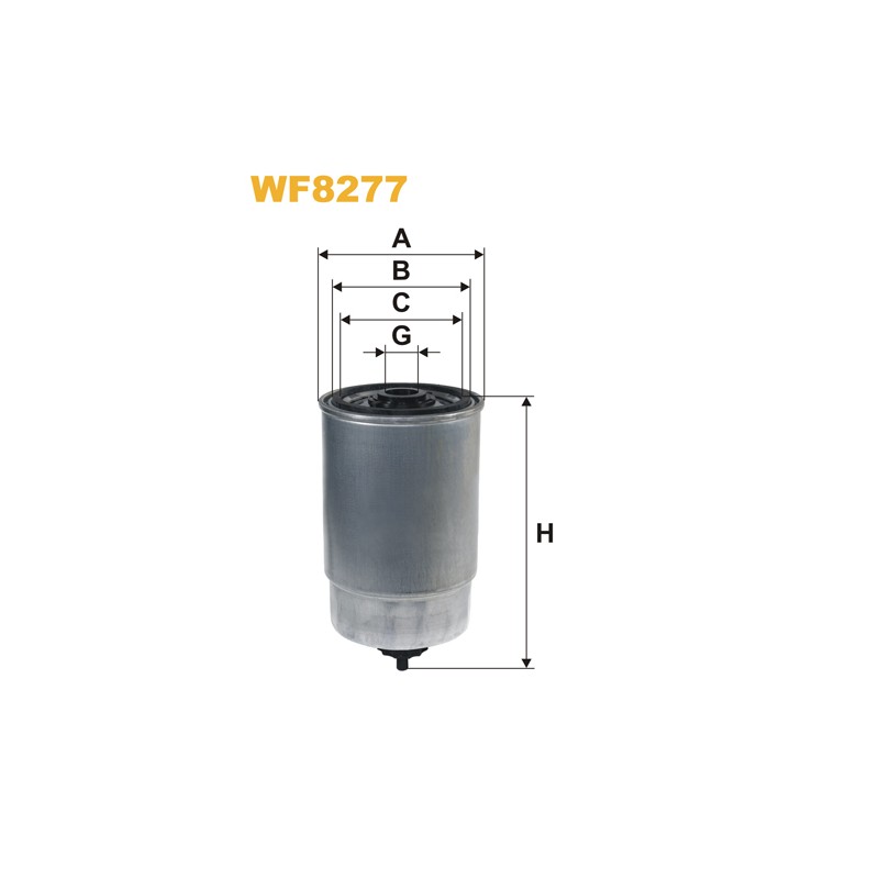 Filtre carburant WF8277