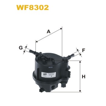 Filtre carburant WF8302