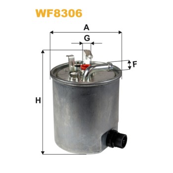 Filtre carburant WF8306
