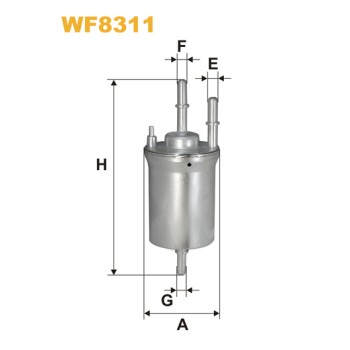 Filtre carburant WF8311