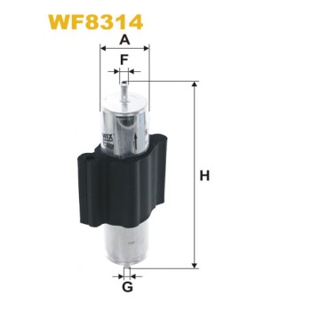 Filtre carburant WF8314