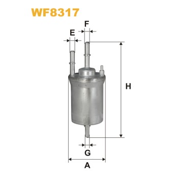 Filtre carburant WF8317