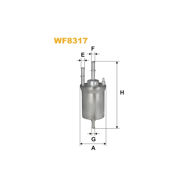 Filtre carburant WF8317