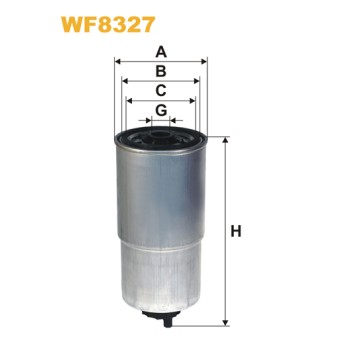 Filtre carburant WF8327