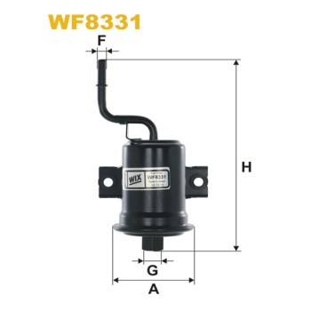  Filtre carburant WF8331