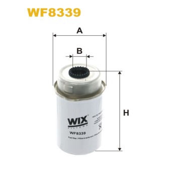 Filtre carburant WF8339