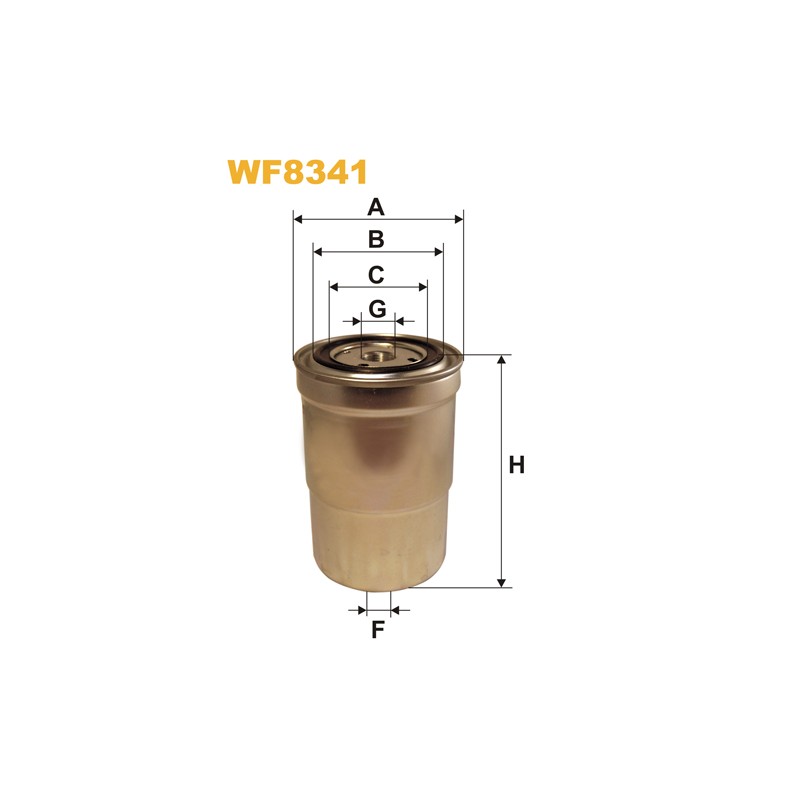 Filtre carburant WF8341