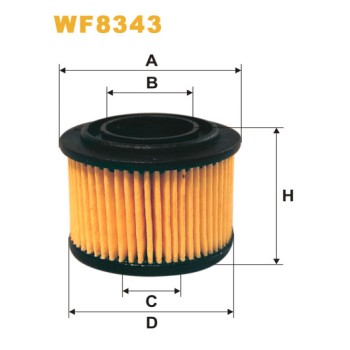 Filtre carburant WF8343
