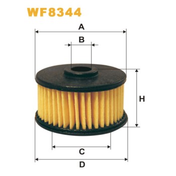Filtre carburant WF8344