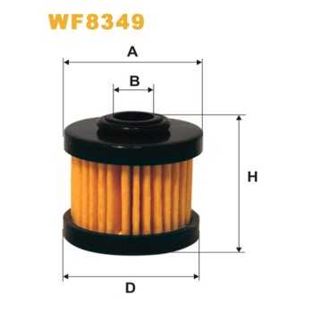 Filtre carburant WF8349
