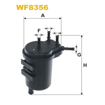 Filtre carburant WF8356
