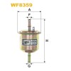 Filtre carburant WF8359