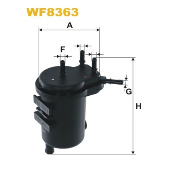 Filtre carburant WF8363