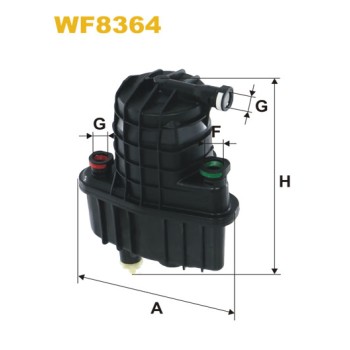 Filtre carburant WF8364