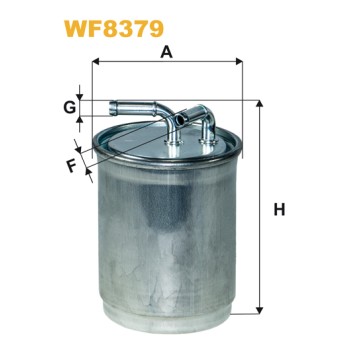 Filtre carburant WF8379