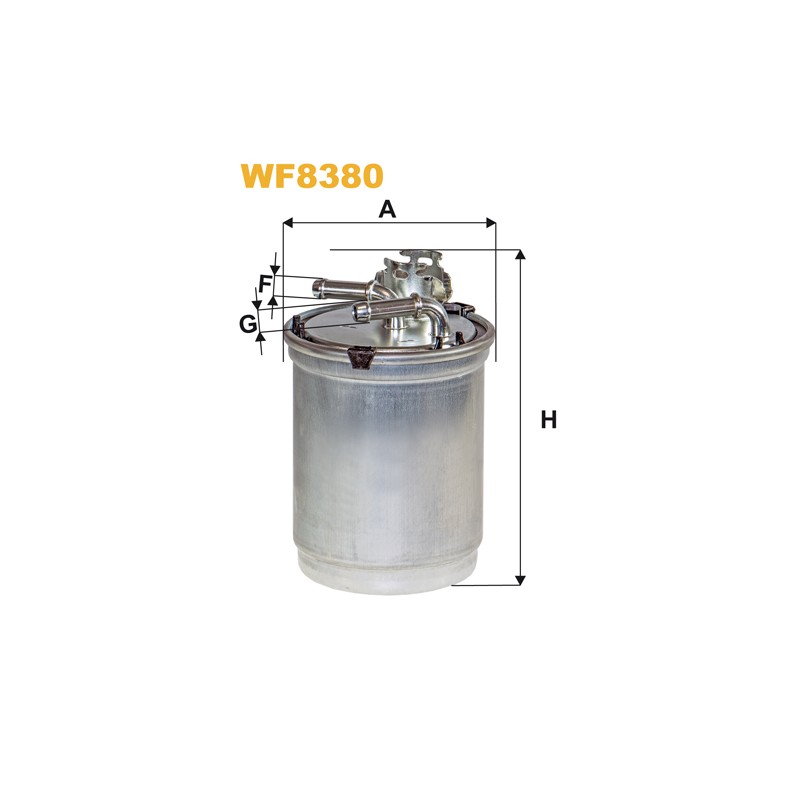 Filtre carburant WF8380