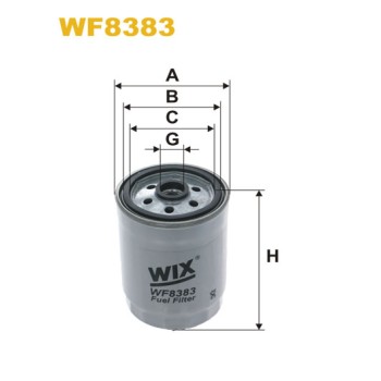 Filtre carburant WF8383