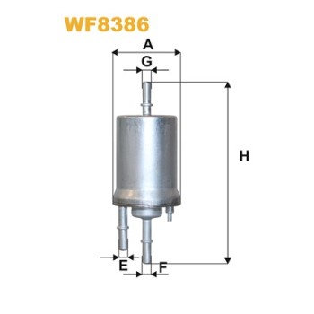 Filtre carburant WF8386