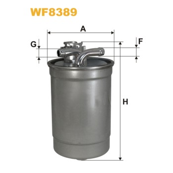 Filtre carburant WF8389