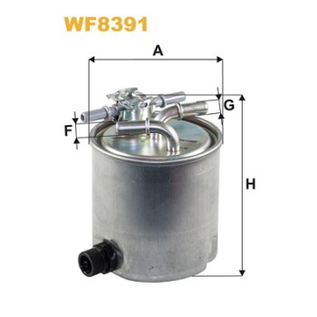 Filtre carburant WF8391