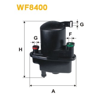 Filtre carburant WF8400
