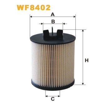 Filtre carburant WF8402