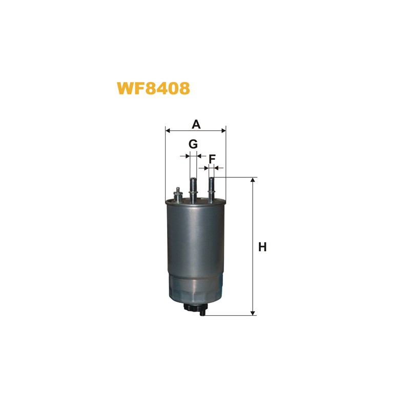 Filtre carburant WF8408