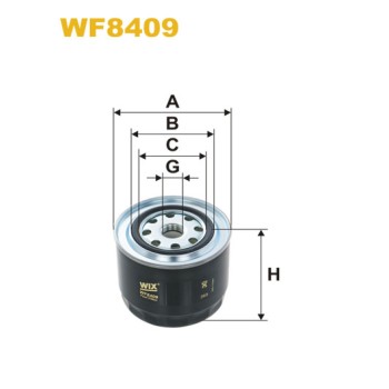 Filtre carburant WF8409