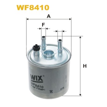 Filtre carburant WF8410