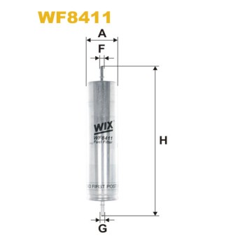 Filtre carburant WF8411