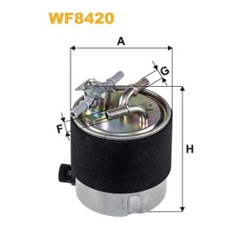 Filtre carburant WF8420