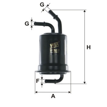  Filtre carburant WF8423