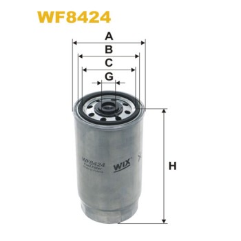 Filtre carburant WF8424
