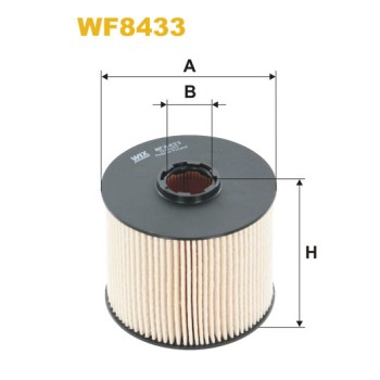 Filtre carburant WF8433