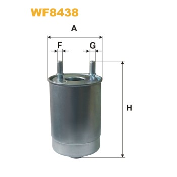 Filtre carburant WF8438