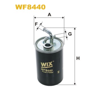 Filtre carburant WF8440