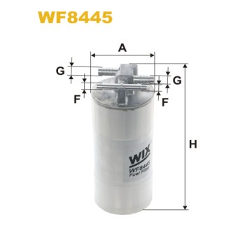 Filtre carburant WF8445