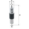  Filtre carburant WF8453
