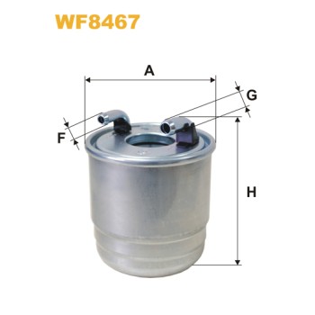 Filtre carburant WF8467