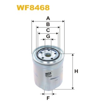 Filtre carburant WF8468