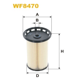 Filtre carburant WF8470
