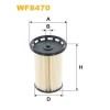 Filtre carburant WF8470