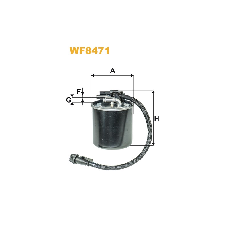 Filtre carburant WF8471