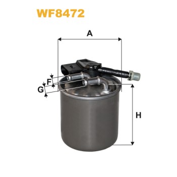 Filtre carburant WF8472
