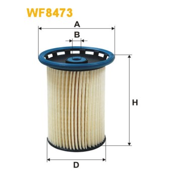 Filtre carburant WF8473